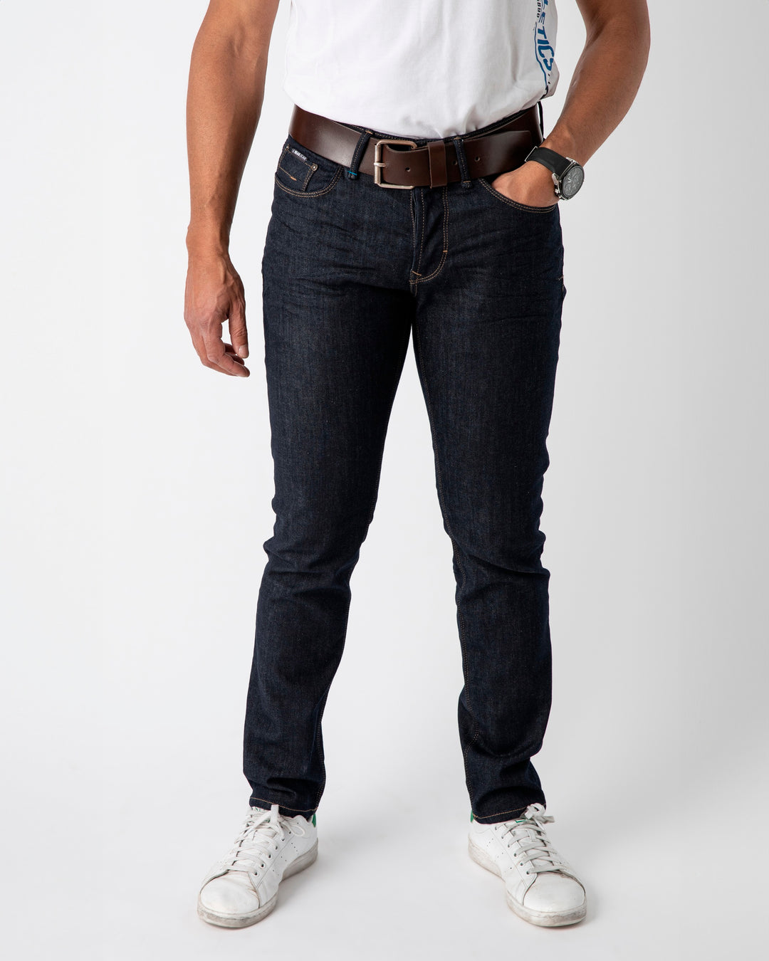 Le Beau Jean - jean homme Le Galbé Raw - face