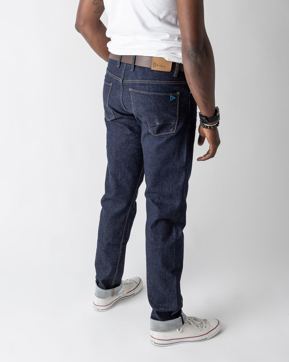 Le Beau Jean - Selvedge homme - Le Galbé - Raw / Brut