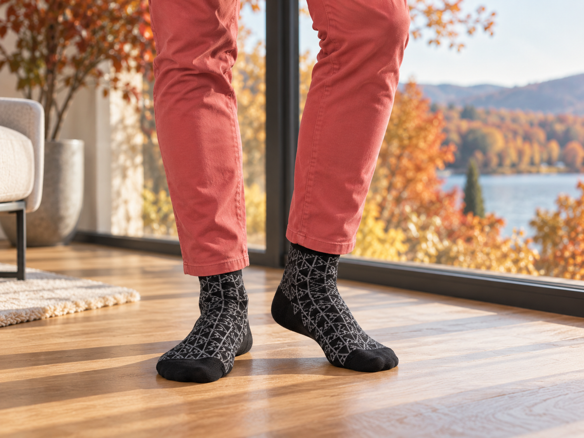 Palette de chinos enrichie et pack de chaussettes tout nouveau