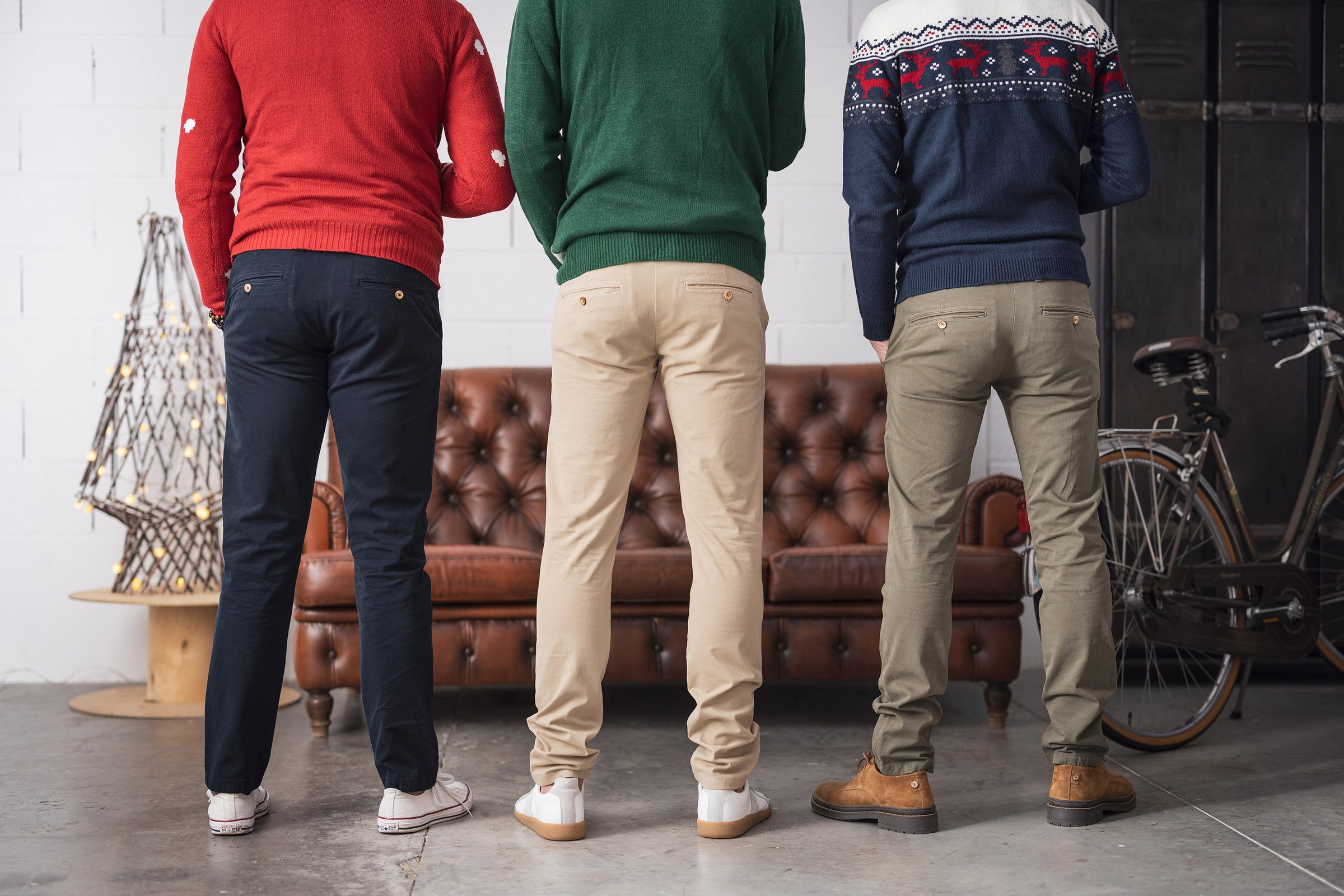 Triplette de Noël en chino - Le Beau Jean