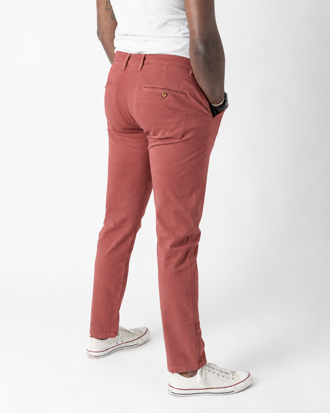 Chino homme - Le Galbé - Brique