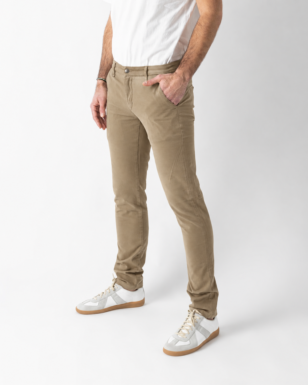 Chino homme - Le Classique - Savane