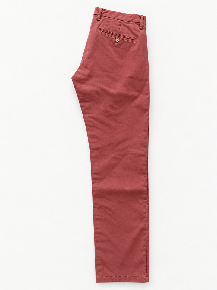 Chino homme - Le Galbé - Brique