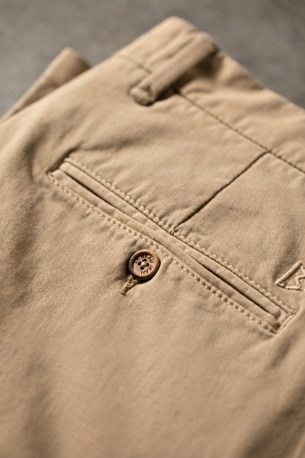 Men's chinos - Le Classique - Beige