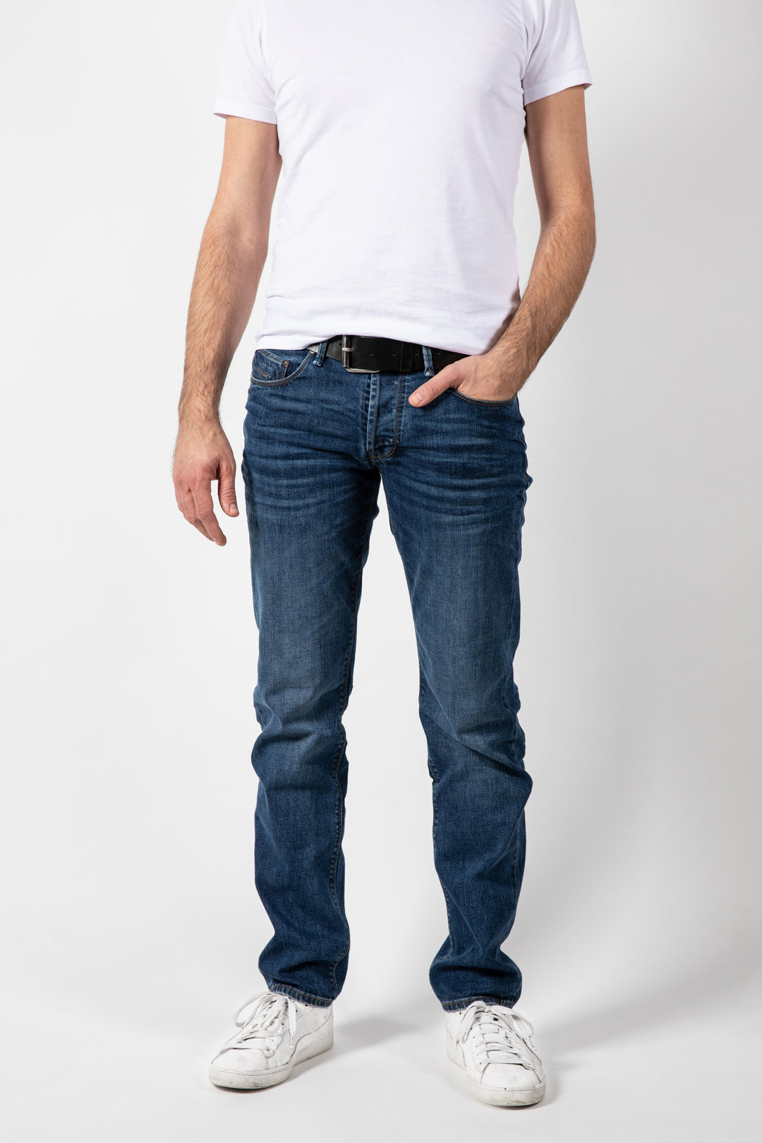 Le Beau Jean - Jean homme - Le Classique - Mid Blue / Bleu Clair