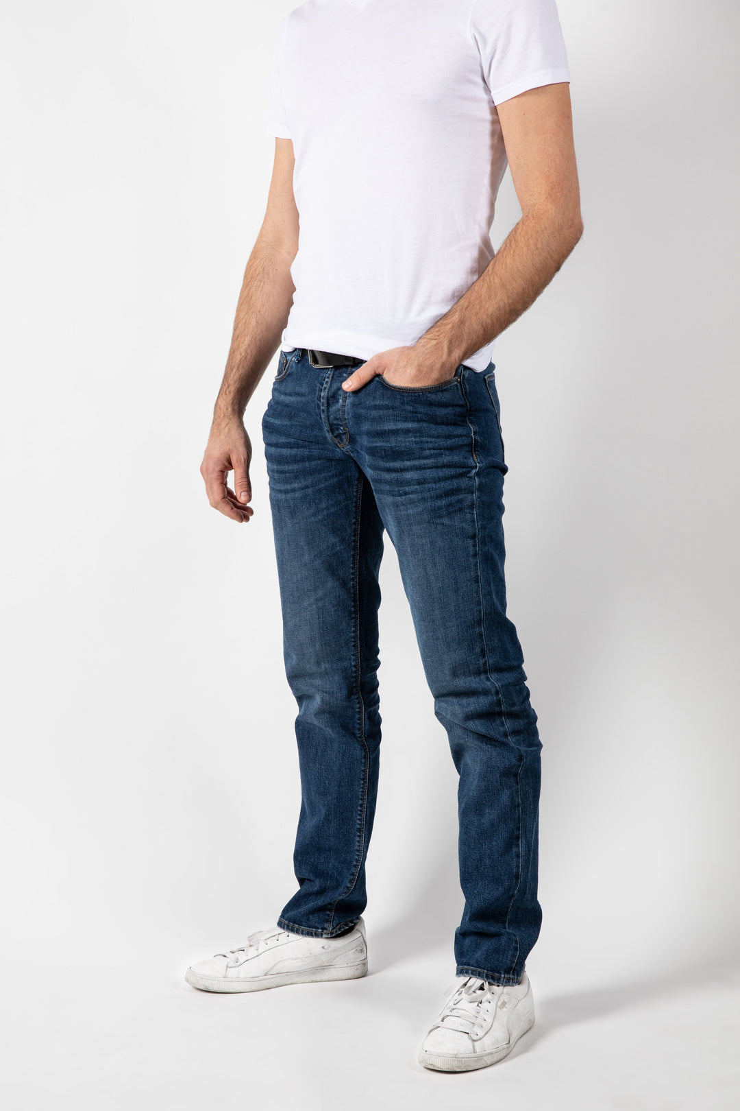 Le Beau Jean - Jean homme - Le Classique - Mid Blue / Bleu Clair