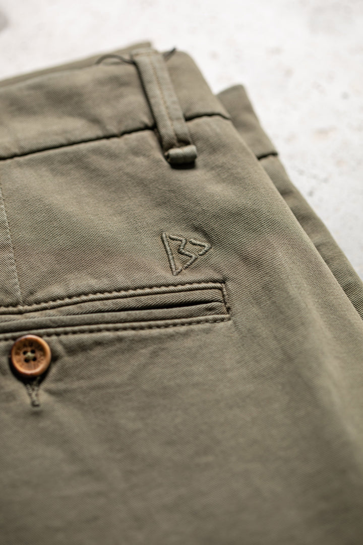 Le Beau Jean - Chino homme - Le Classique - Olive