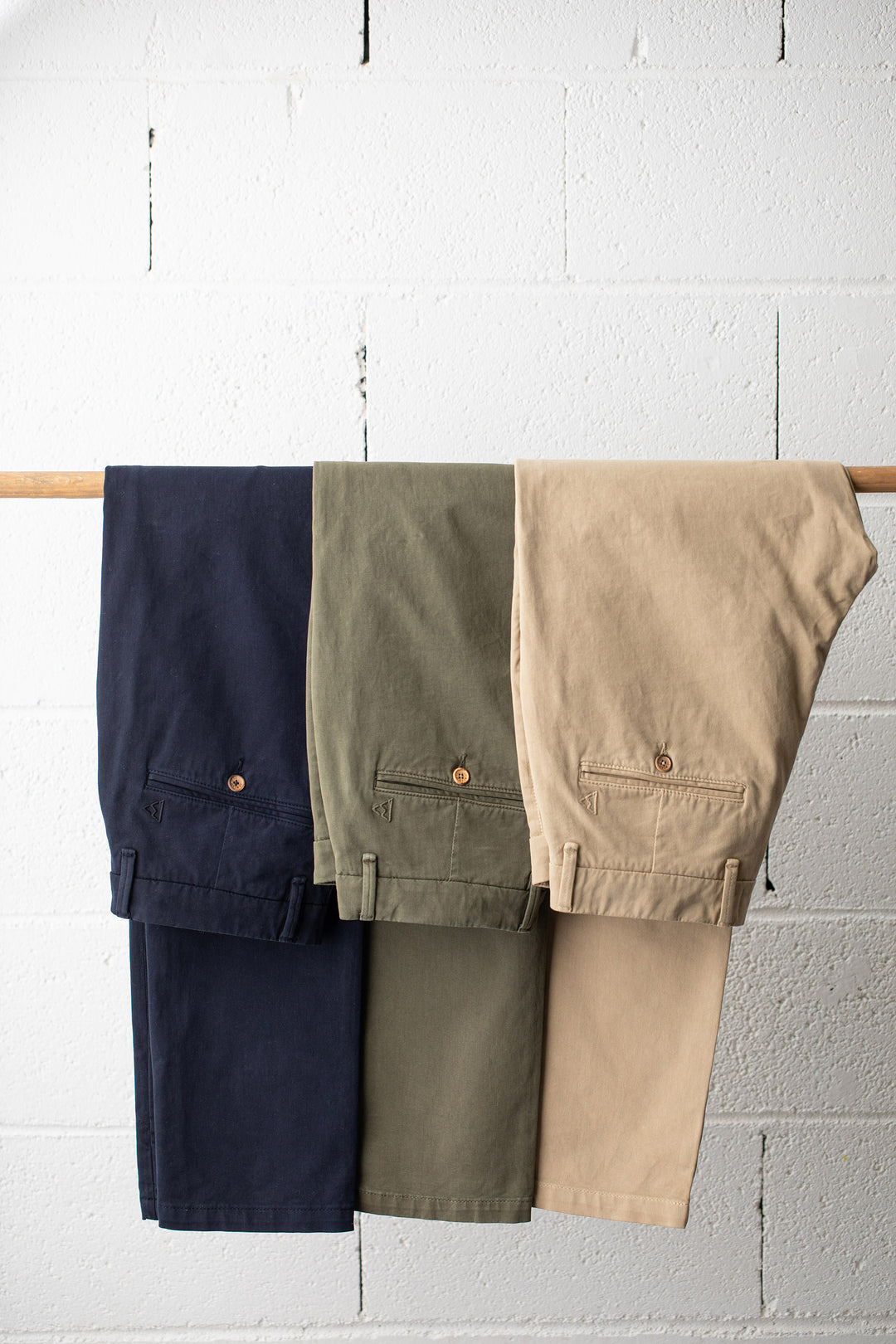 Le Beau Jean - Chino homme - Le Classique - Olive