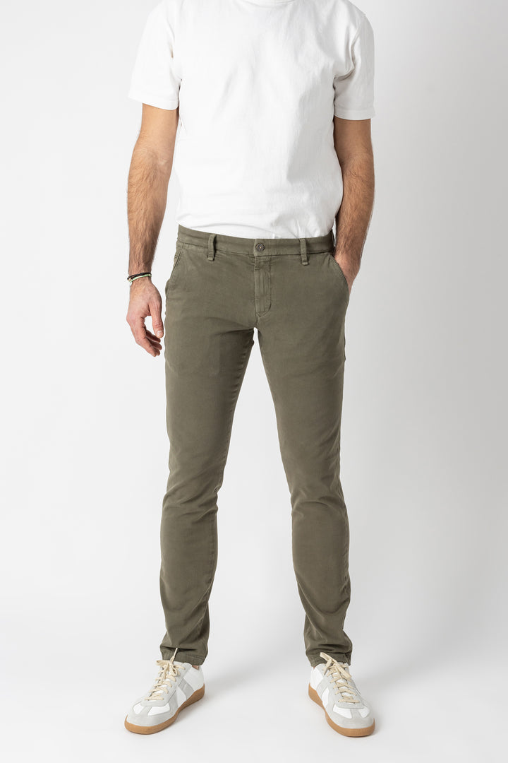 Le Beau Jean - Chino homme - Le Classique - Olive