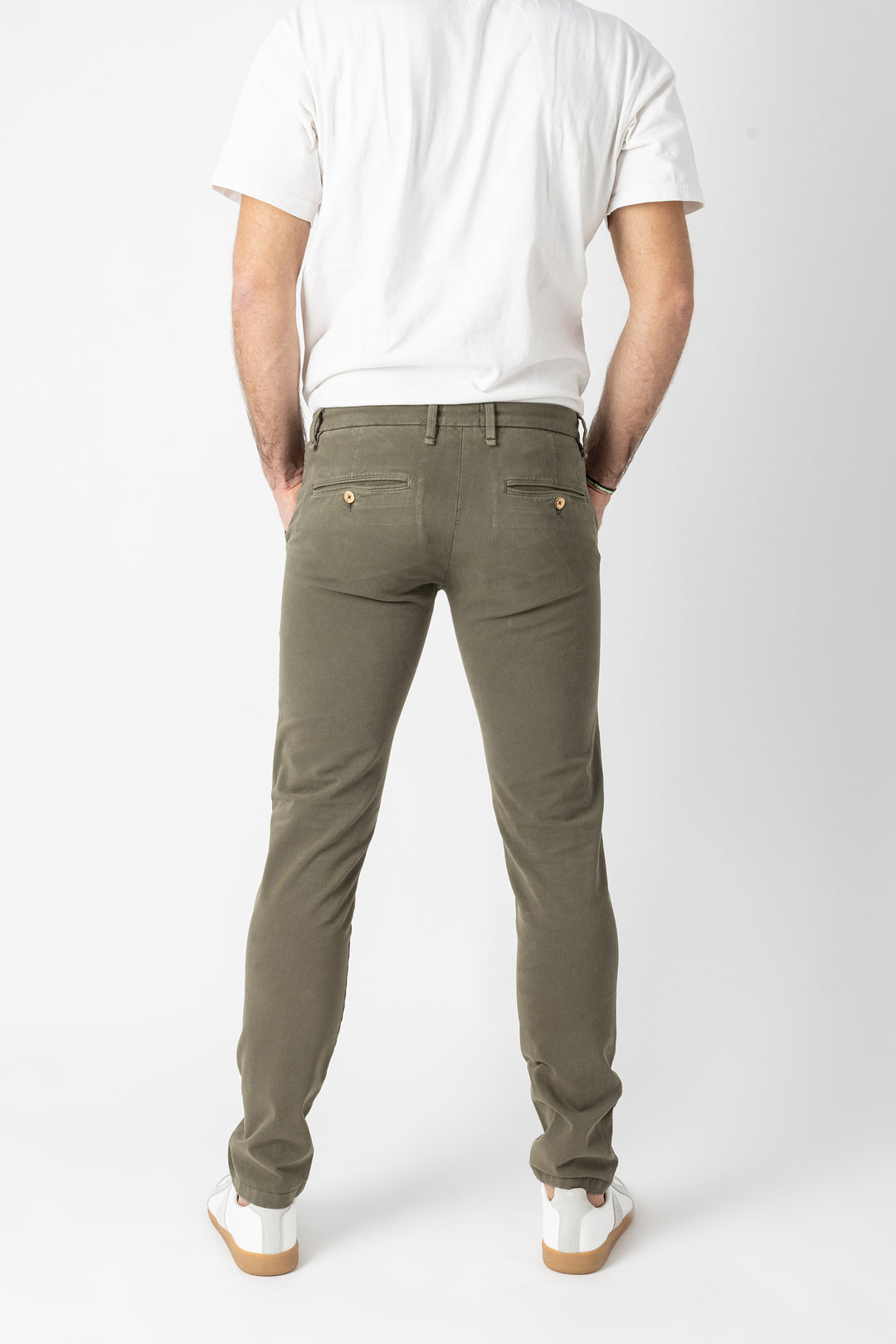 Le Beau Jean - Chino homme - Le Classique - Olive