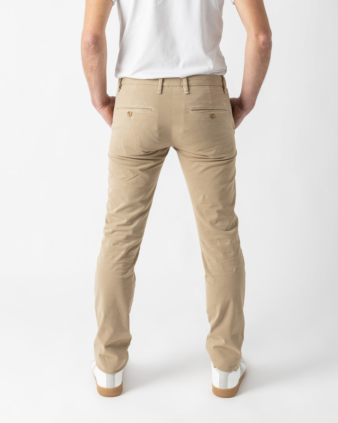 Pantalon Chino Beige Homme Regular Tapered Le Futé Le Beau Jean