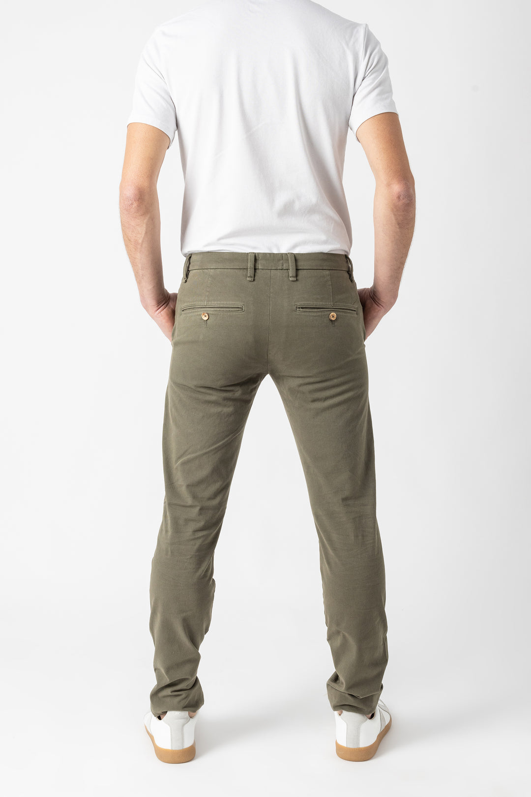 Le Beau Jean - Chino homme - Le Futé - Olive