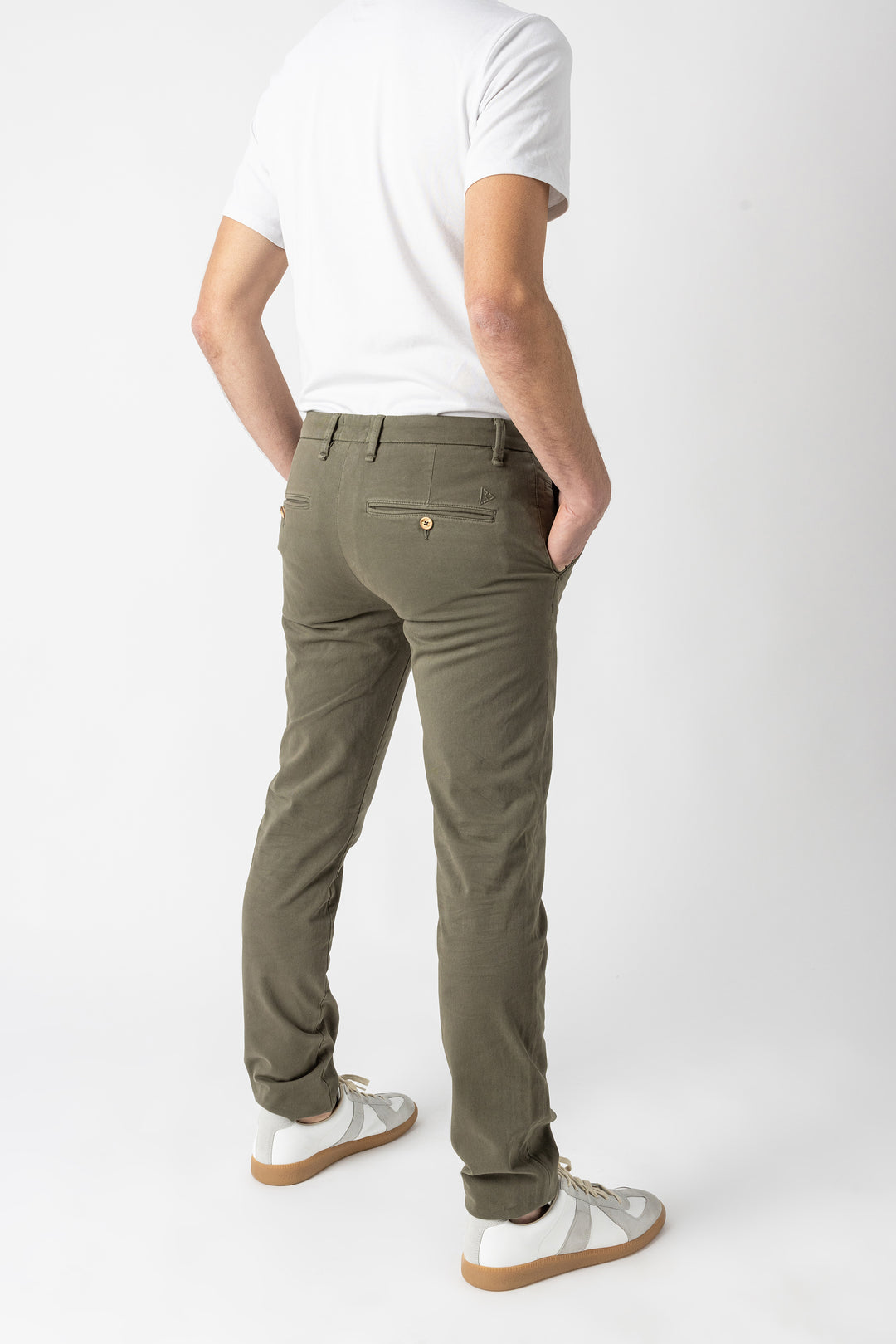 Le Beau Jean - Chino homme - Le Futé - Olive