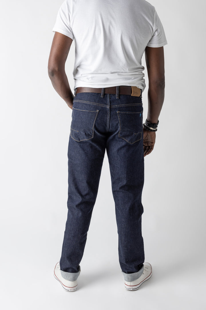 Le Beau Jean - Selvedge homme - Le Galbé - Raw / Brut