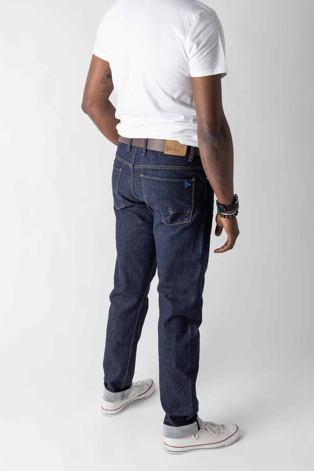 Le Beau Jean - Selvedge homme - Le Galbé - Raw / Brut